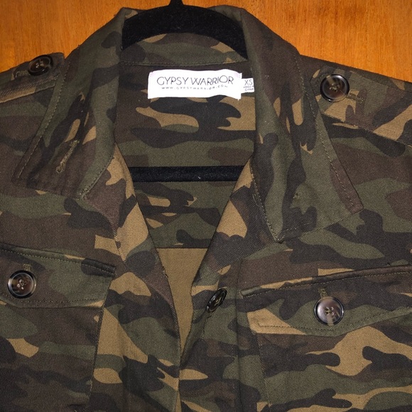 Gypsy Warrior Army Jacket - Picture 2 of 7